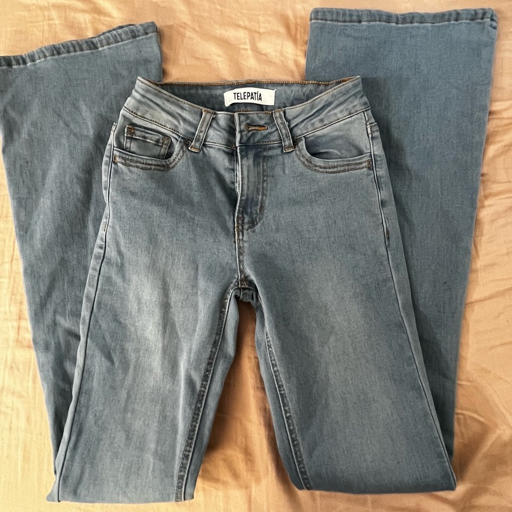 Flared jeans